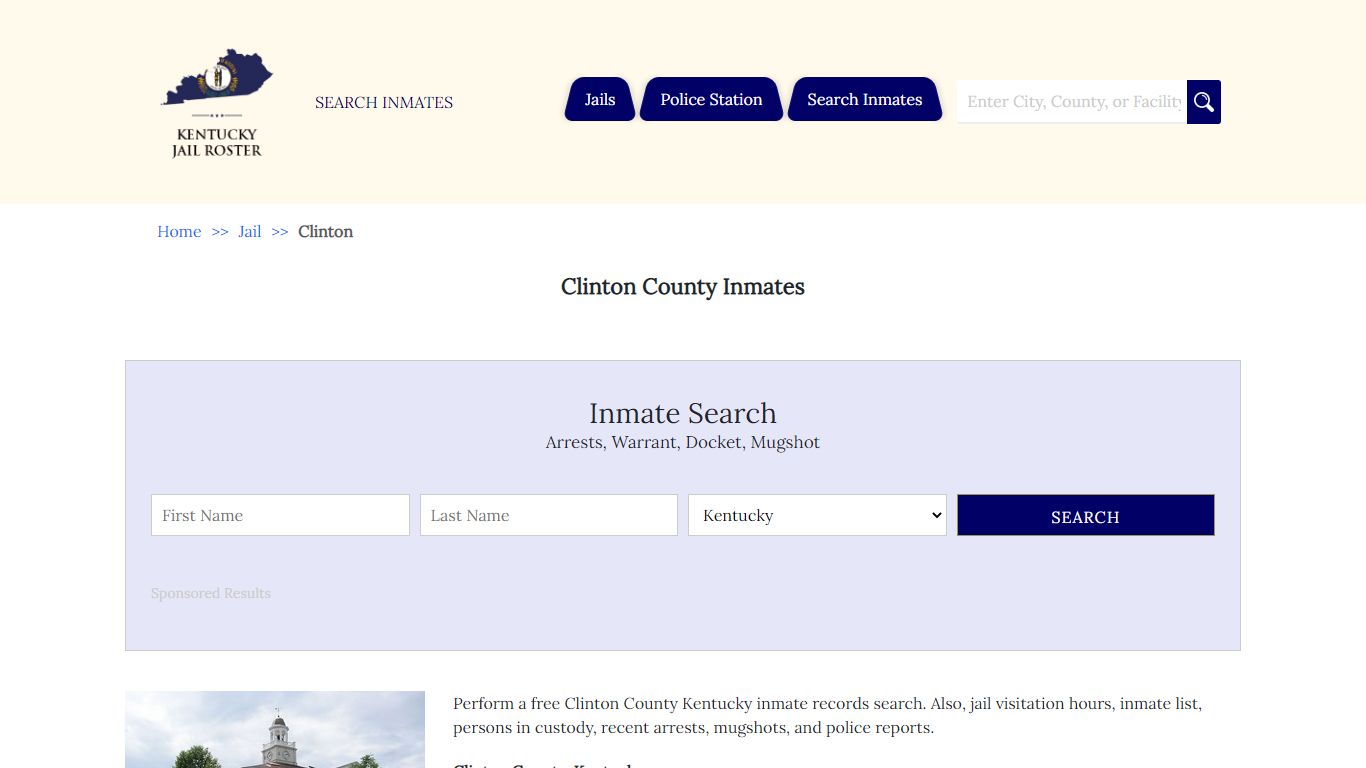 Clinton County Inmates | Jail Roster Search